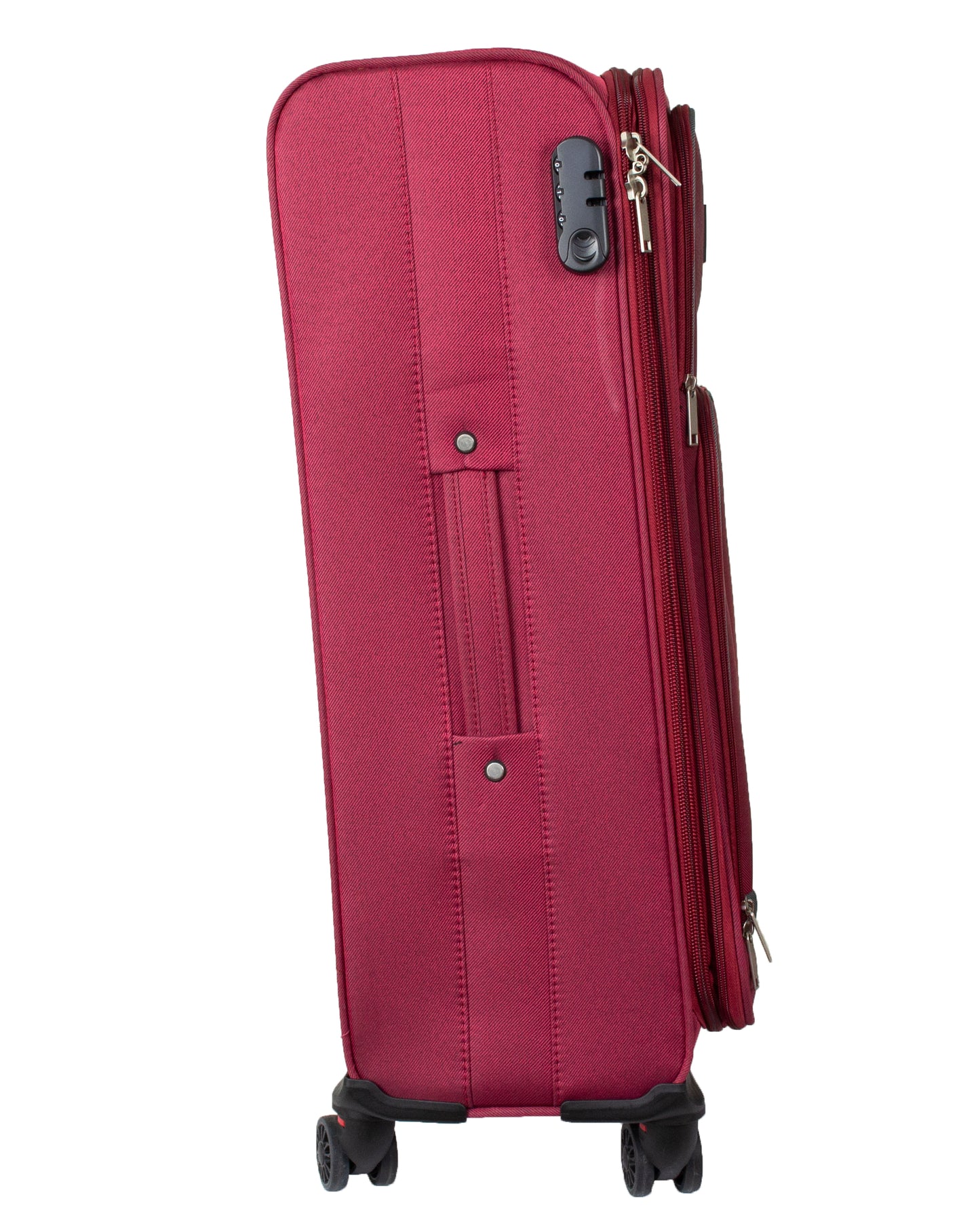 4 Wheels Soft Case Luggage Red