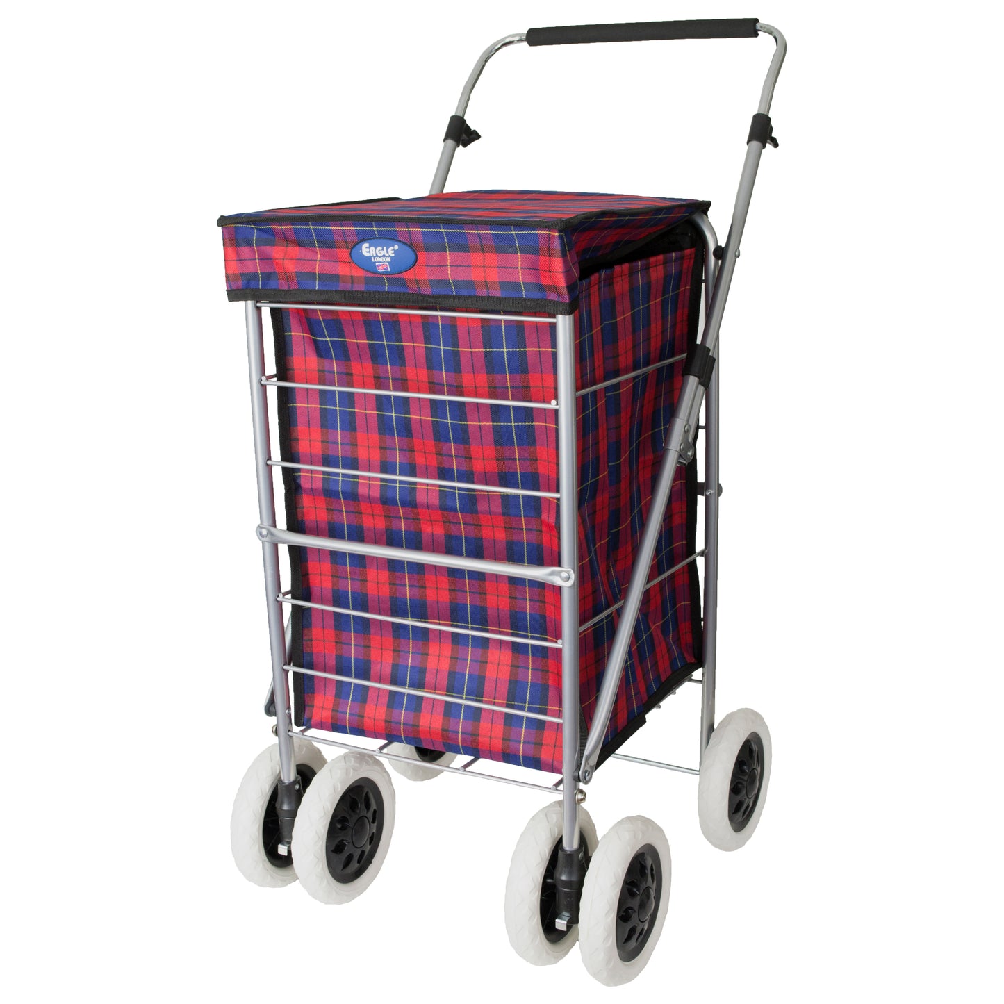 6 Wheels Lightweight Shopping Trolley