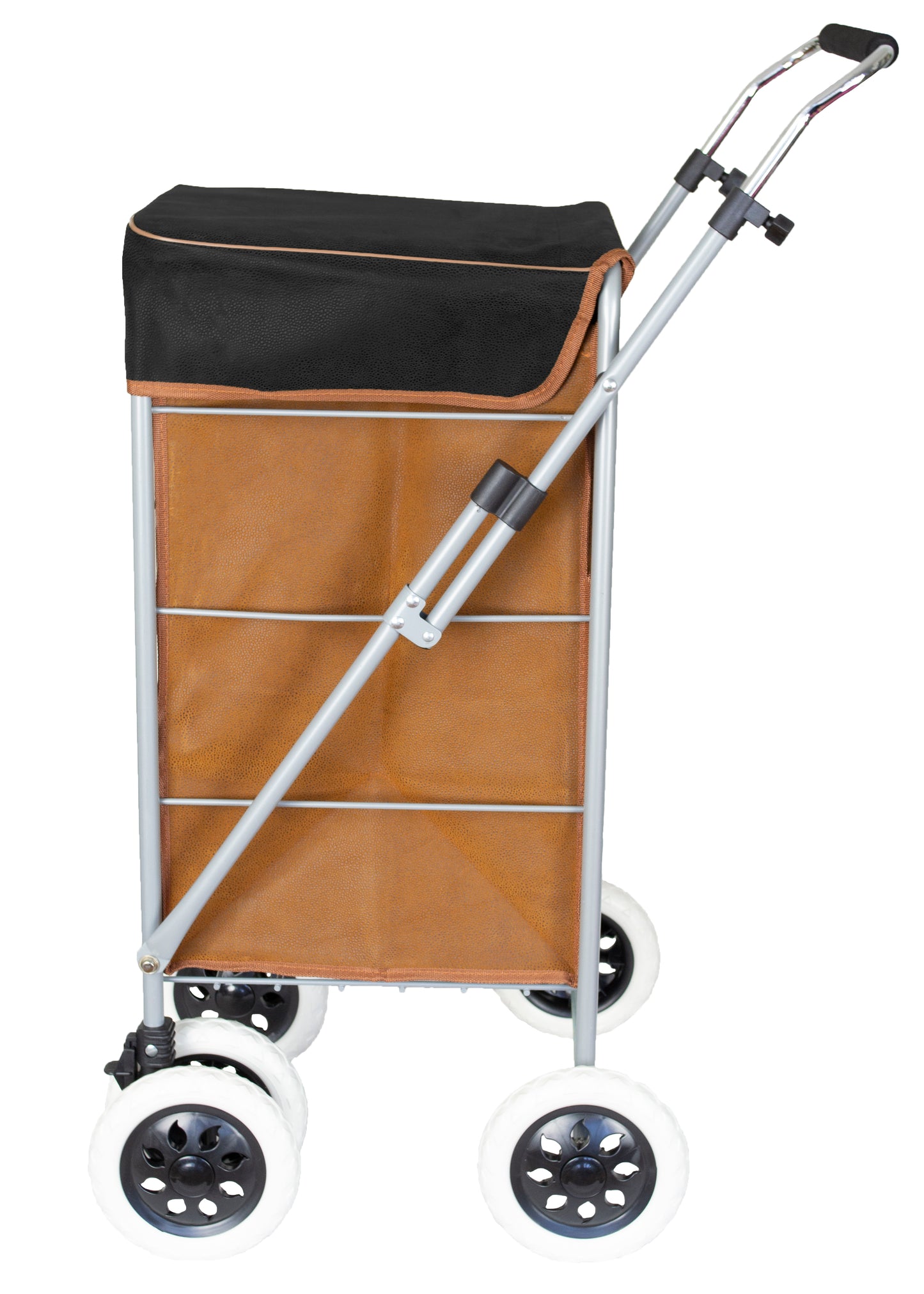 6 Wheels Shopping Trolley 54L