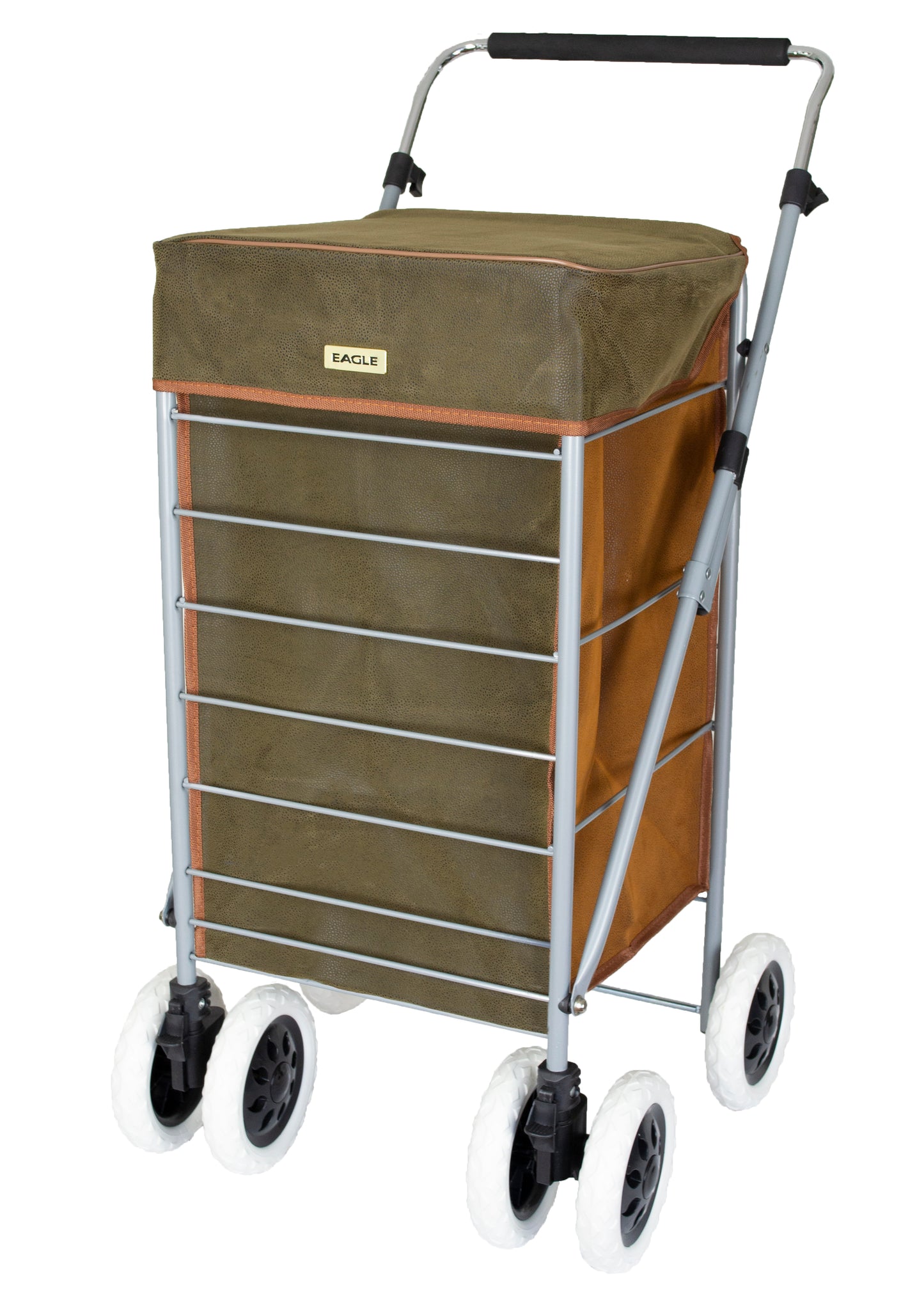 6 Wheels Shopping Trolley 54L