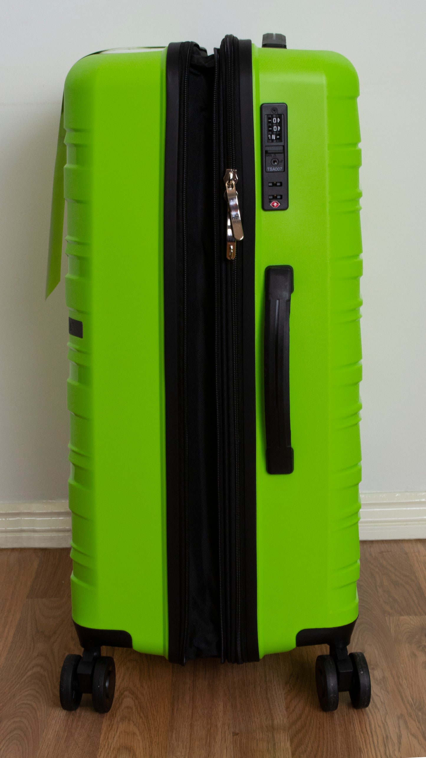 Waves ABS Hard Shell Cabin Suitcase Green
